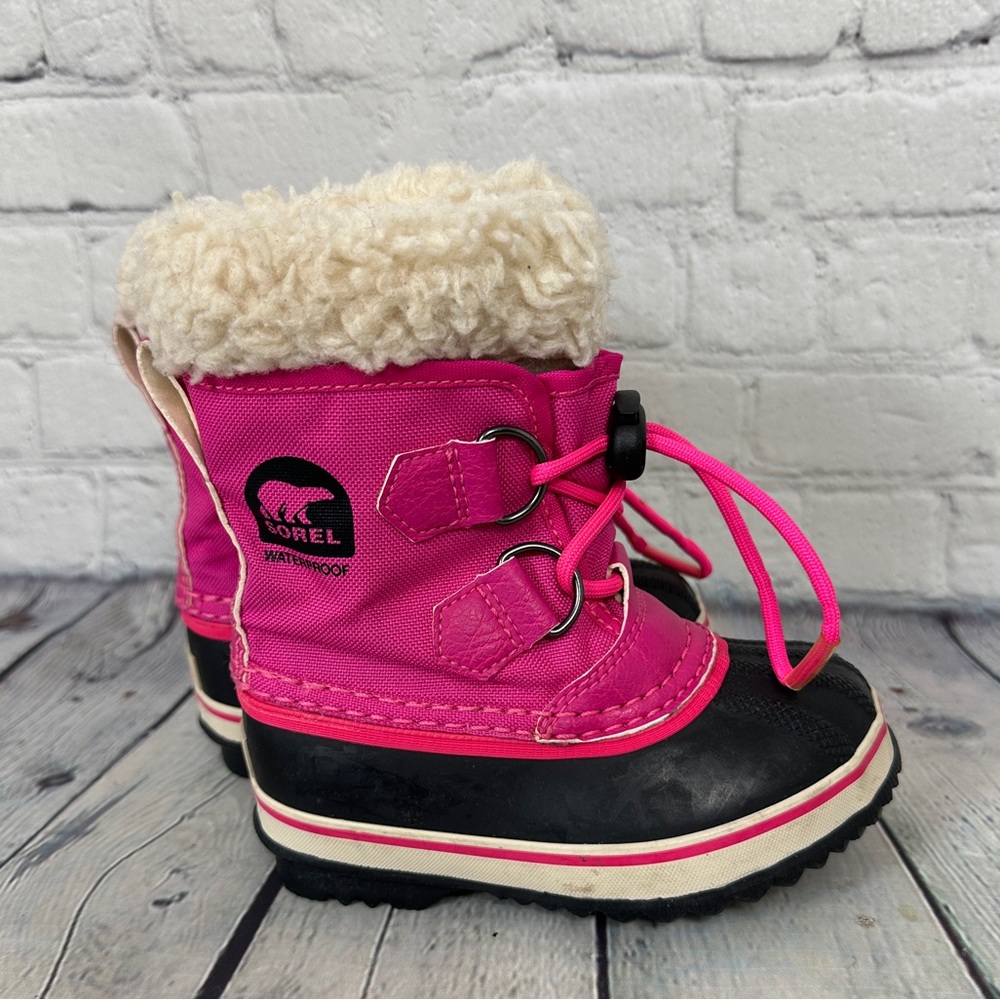 SOREL Yoot Pac Nylon waterproof winter pink size 8